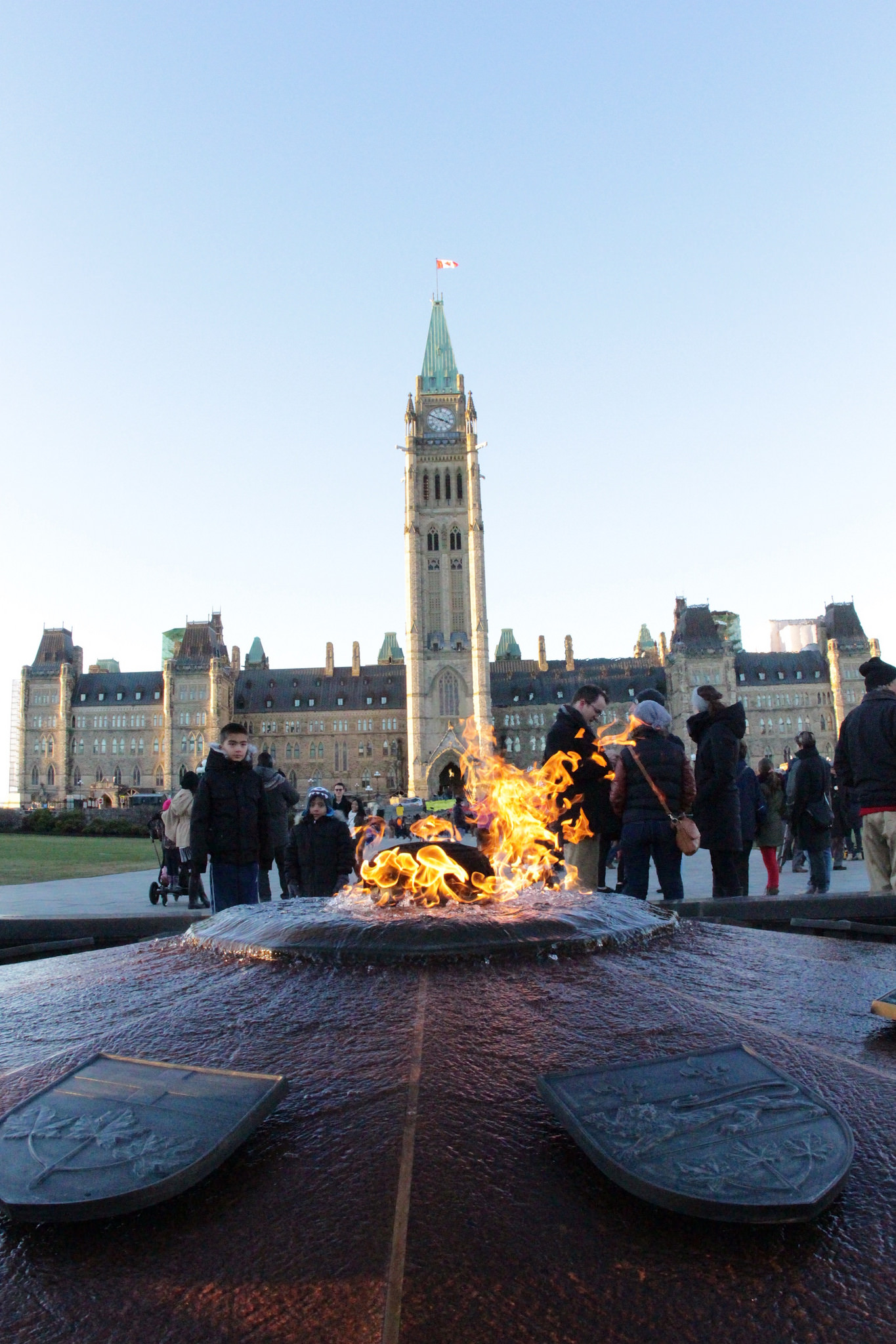 Centennial Flame in Ottawa