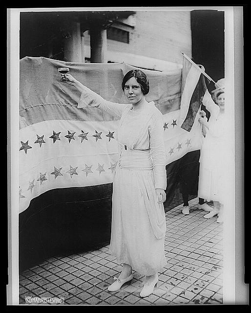 Suffragist and women's rights activist Alice Paul.