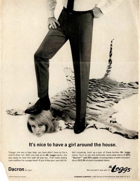 1970 ad for Mr. Leggs.