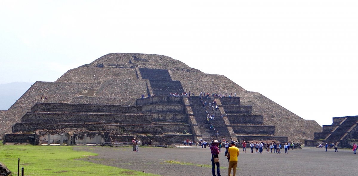 The Pyramid of the Moon.