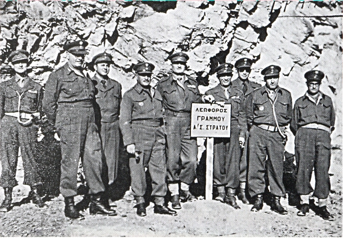 Victorious Hellenic Army in Gramos, circa 1949.