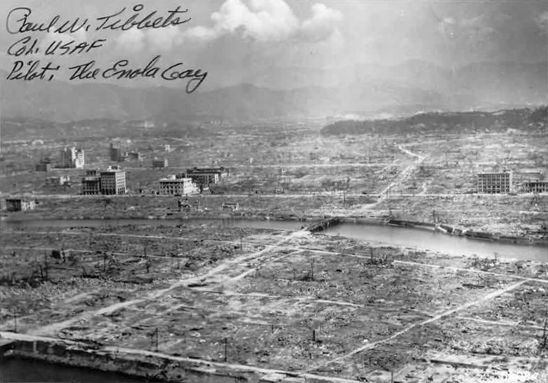 Hiroshima in the wake of the bombing