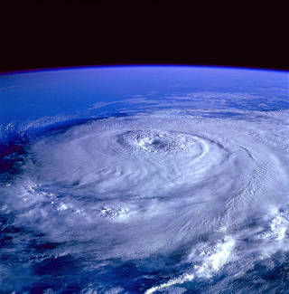 Hurricane Elena photographed from Space Shuttle Discovery.