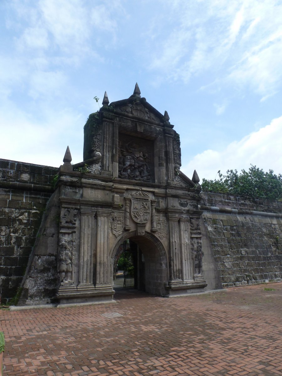 Fort Santiago, operated by the Spanish, Americans, Japanese, and Filipinos.