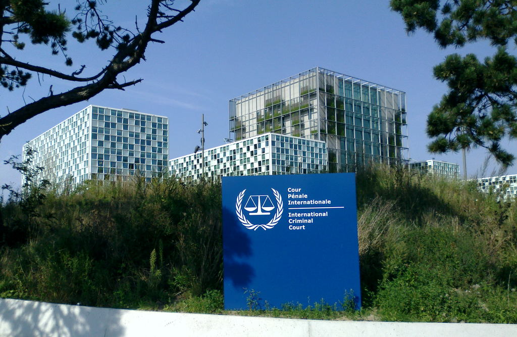 International Criminal Court building in The Hague, 2016.