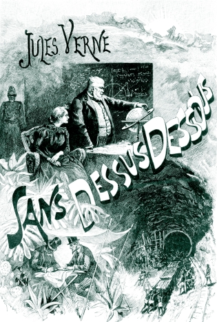 An illustration from Jules Verne's novel.