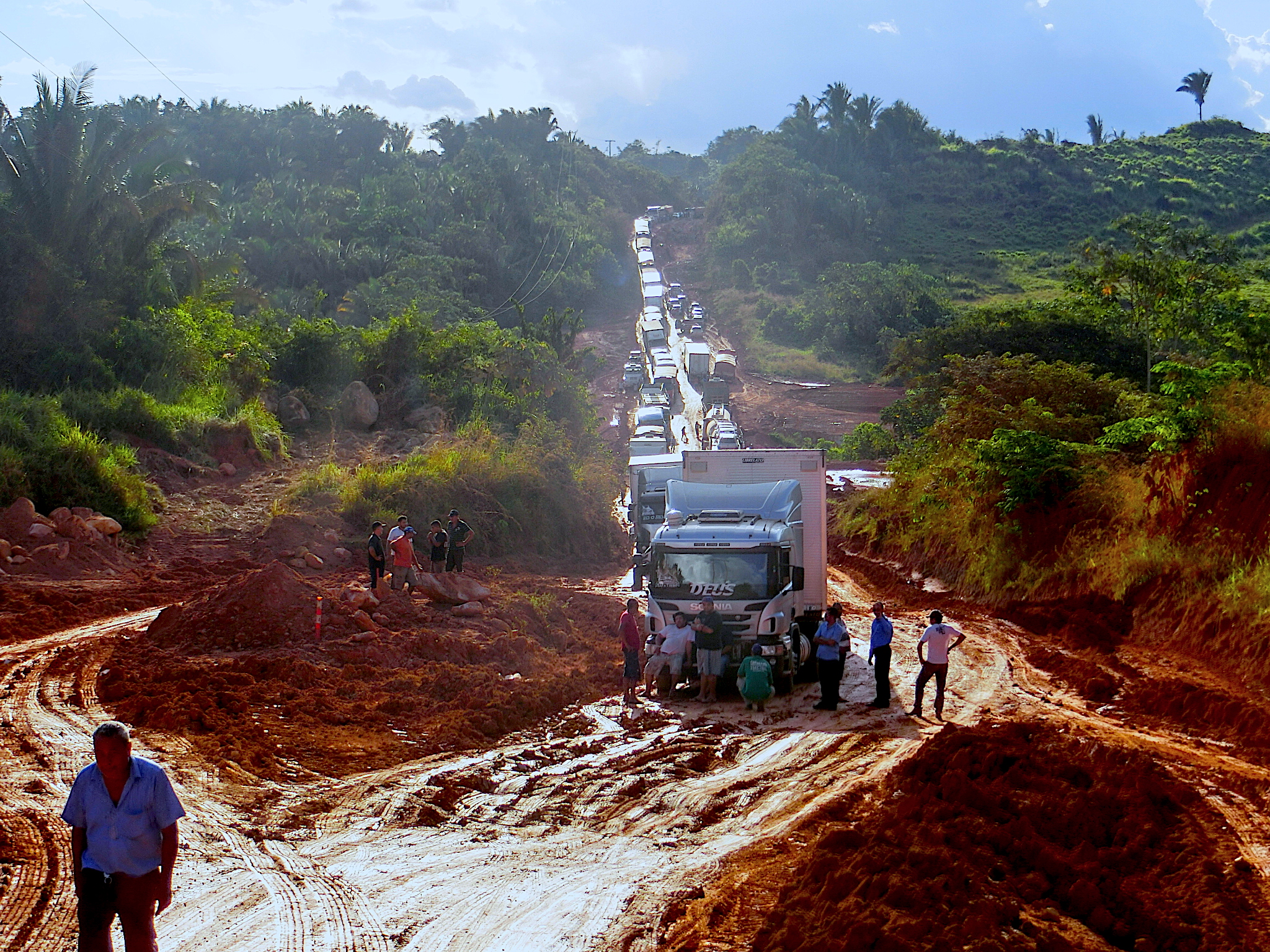 Trans-Amazonian Highway after rain in 2015.