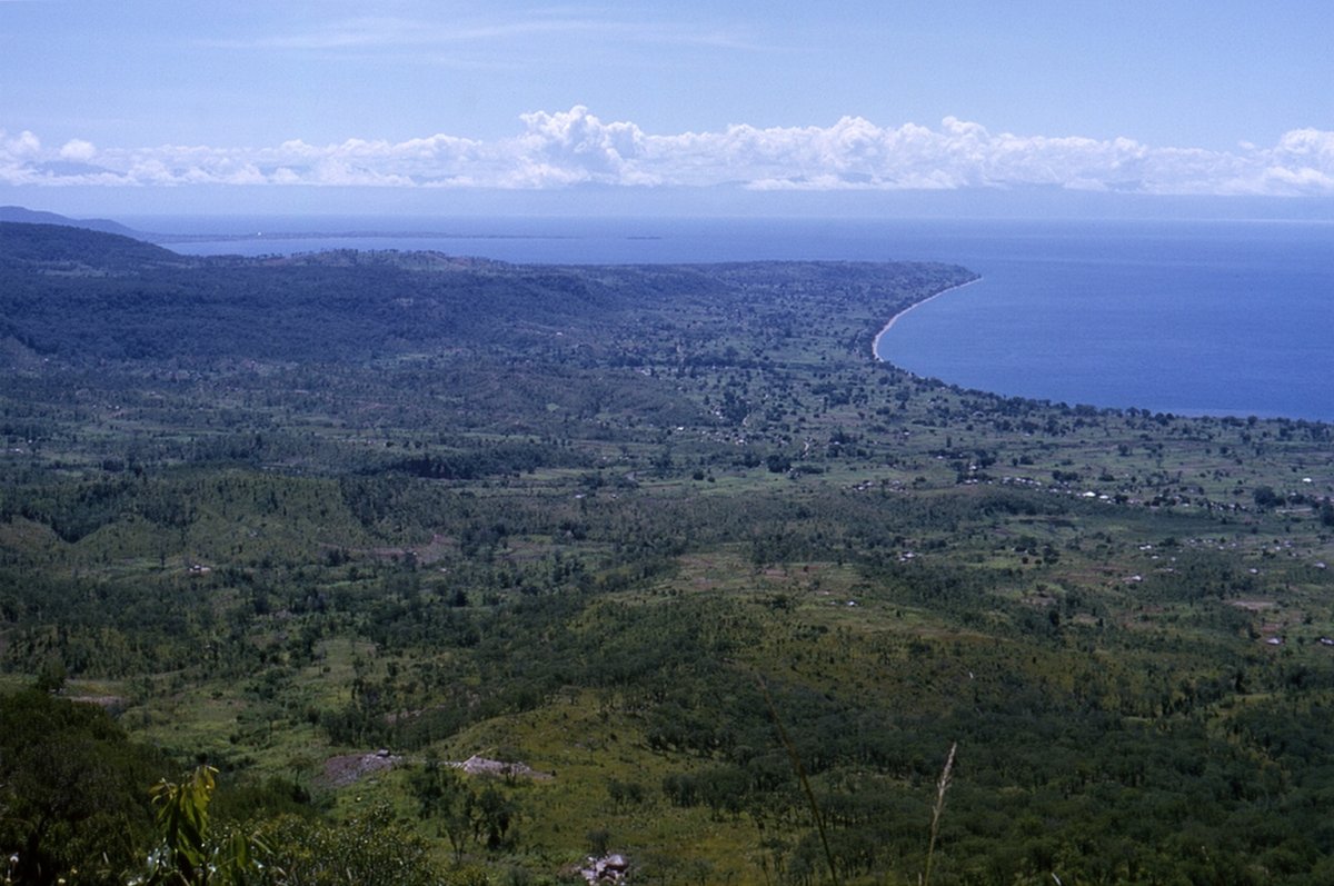 View of Lake Malawi from near Livingstonia.