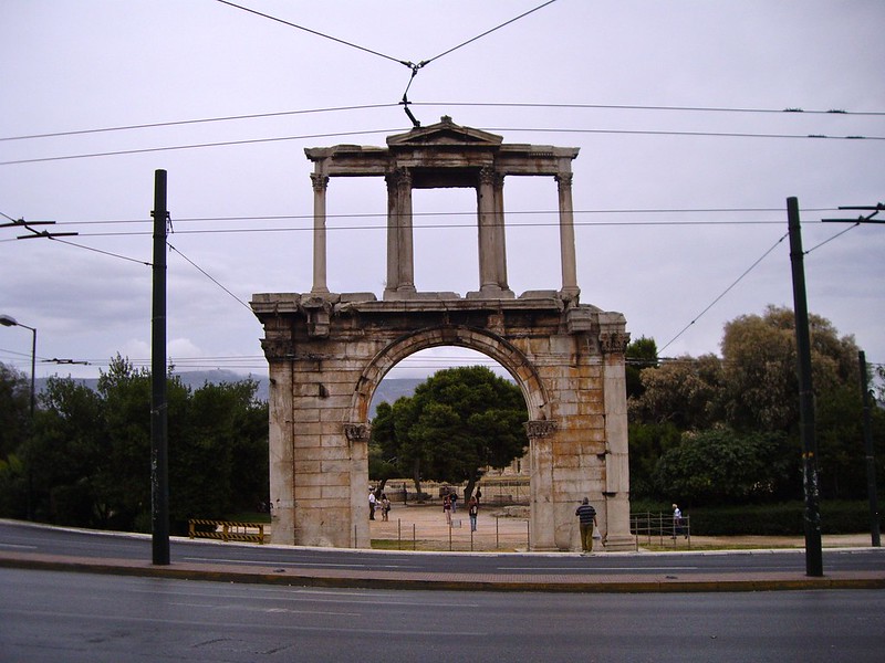 This monumental arch in Athens was constructed by Hadrian in 131/2 CE.