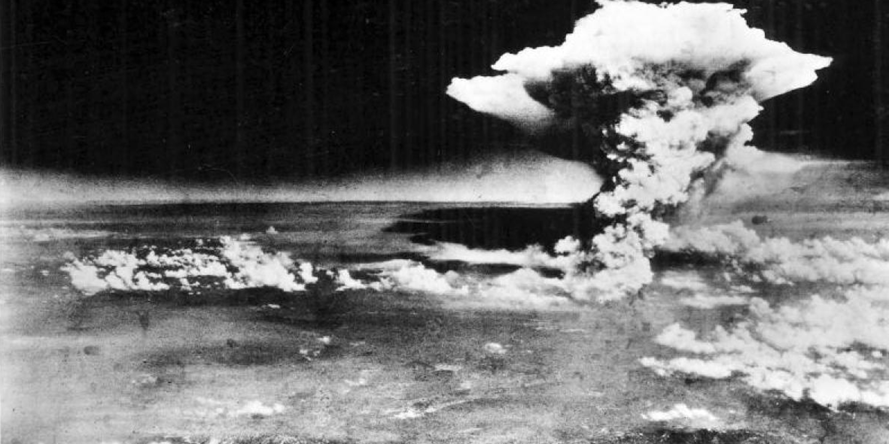 Atomic bomb dropped on Hiroshima, Japan