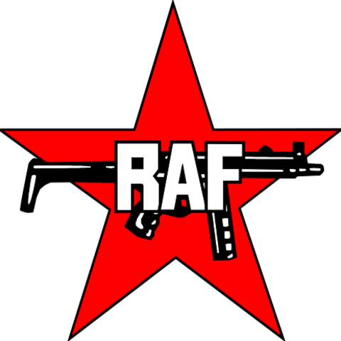 The logo of the Red Army Faction.