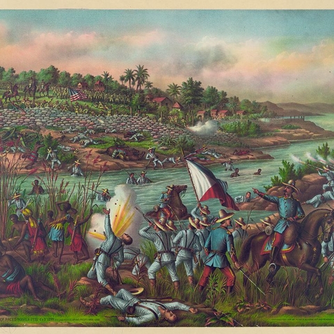 The Battle of Paseo during the Philippine Insurrection, February 1899  