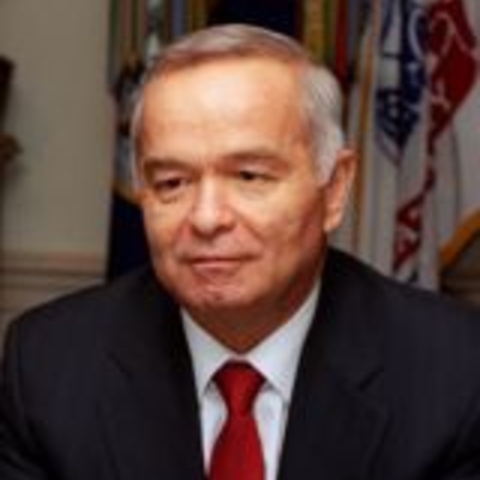Uzbekistan's leader Islam Karimov  