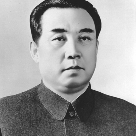 Kim Il-Sung, Premier of DPRK 1948-1972, President from 1972 to 1994. Primarily responsible for establishing the ideology of juche.