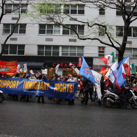 Immigrant Rights Protest by Betty Tsang, Flickr, CC BY-NC-ND 2.0