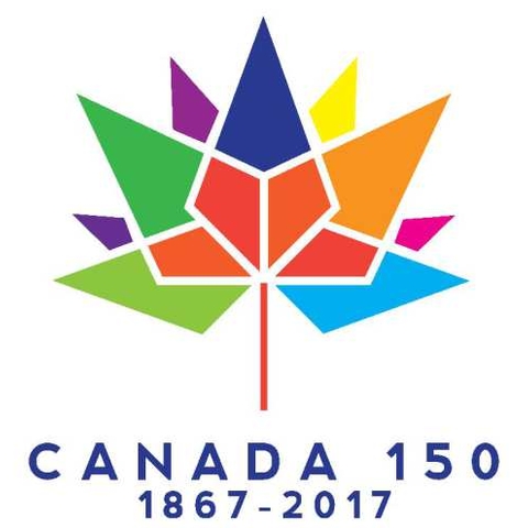 Logo for "Canada 150".
