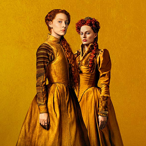 portion of a movie poster for the movie Mary Queen of Scots, directed by Josie Rourke