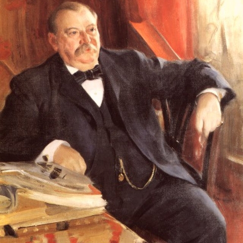 Grover Cleveland, painted by Anders Zorn in 1899
