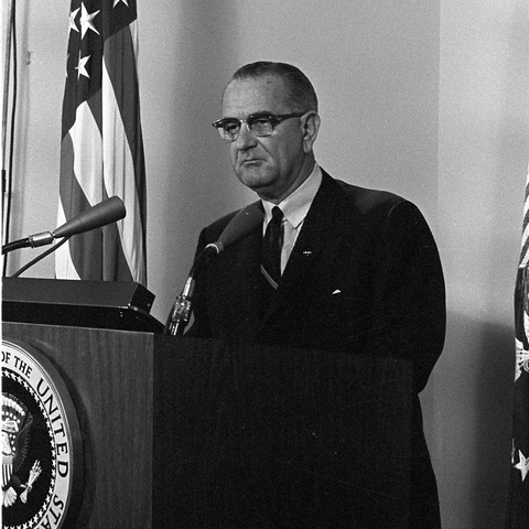 President LBJ's "Midnight Address" on the 2nd Gulf of Tonkin incident in 1964.