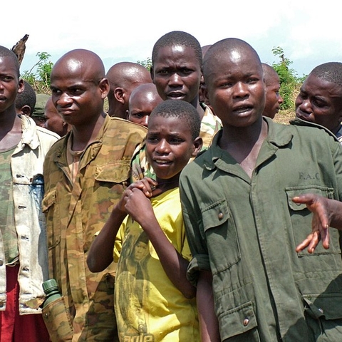 Former child soldiers.
