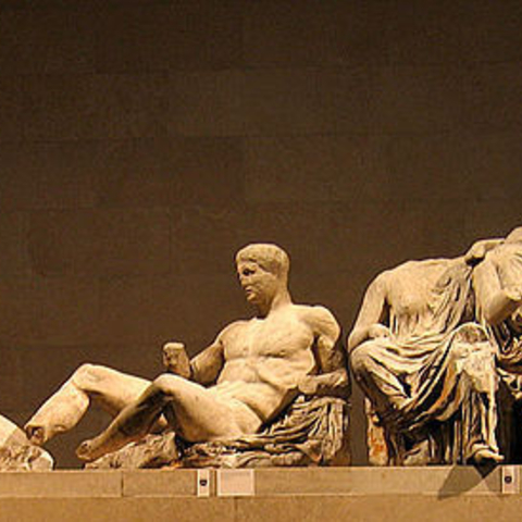 Figures from the East Pediment of the Parthenon.