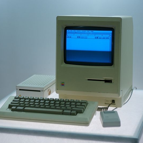 Apple’s Macintosh computer released in 1984.