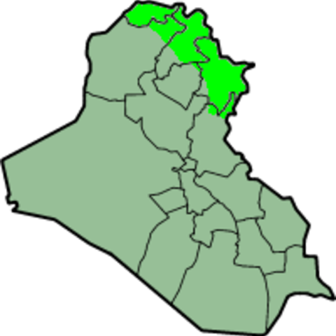 Kurdish-controlled area of Iraq