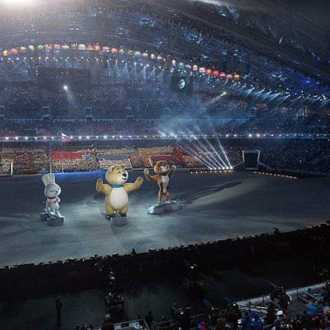 Opening Ceremony in Sochi.