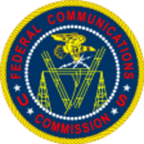 The Federal Communication Commission (FCC) seal.