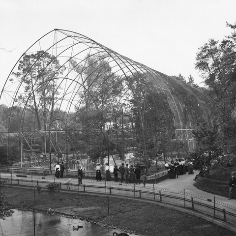 The Bronx Zoo Atrium.