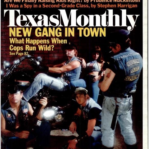 September 1977 Texas Monthly cover.