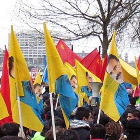 Supporters of the Kurdistan Worker’s Party (PKK).