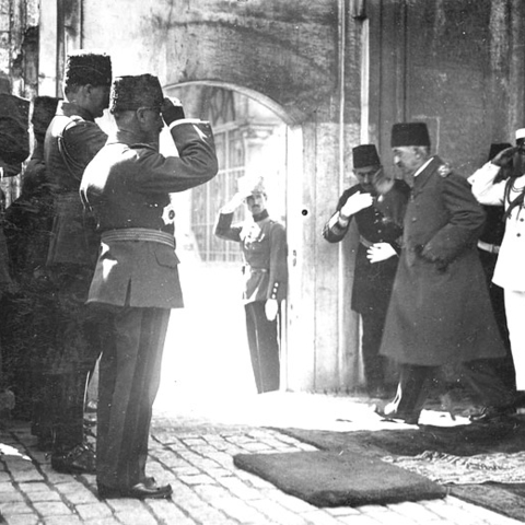 Sultan Vahideddin (Mehmed VI) the last Ottoman emperor.