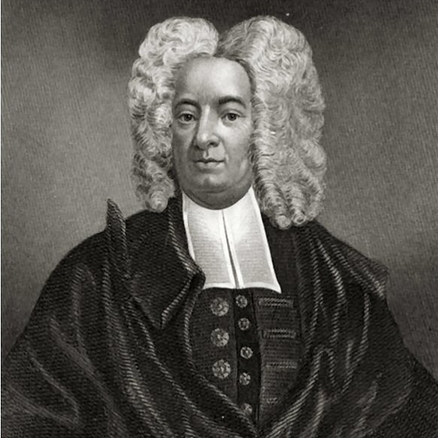 American clergyman, Cotton Mather, circa 1700.