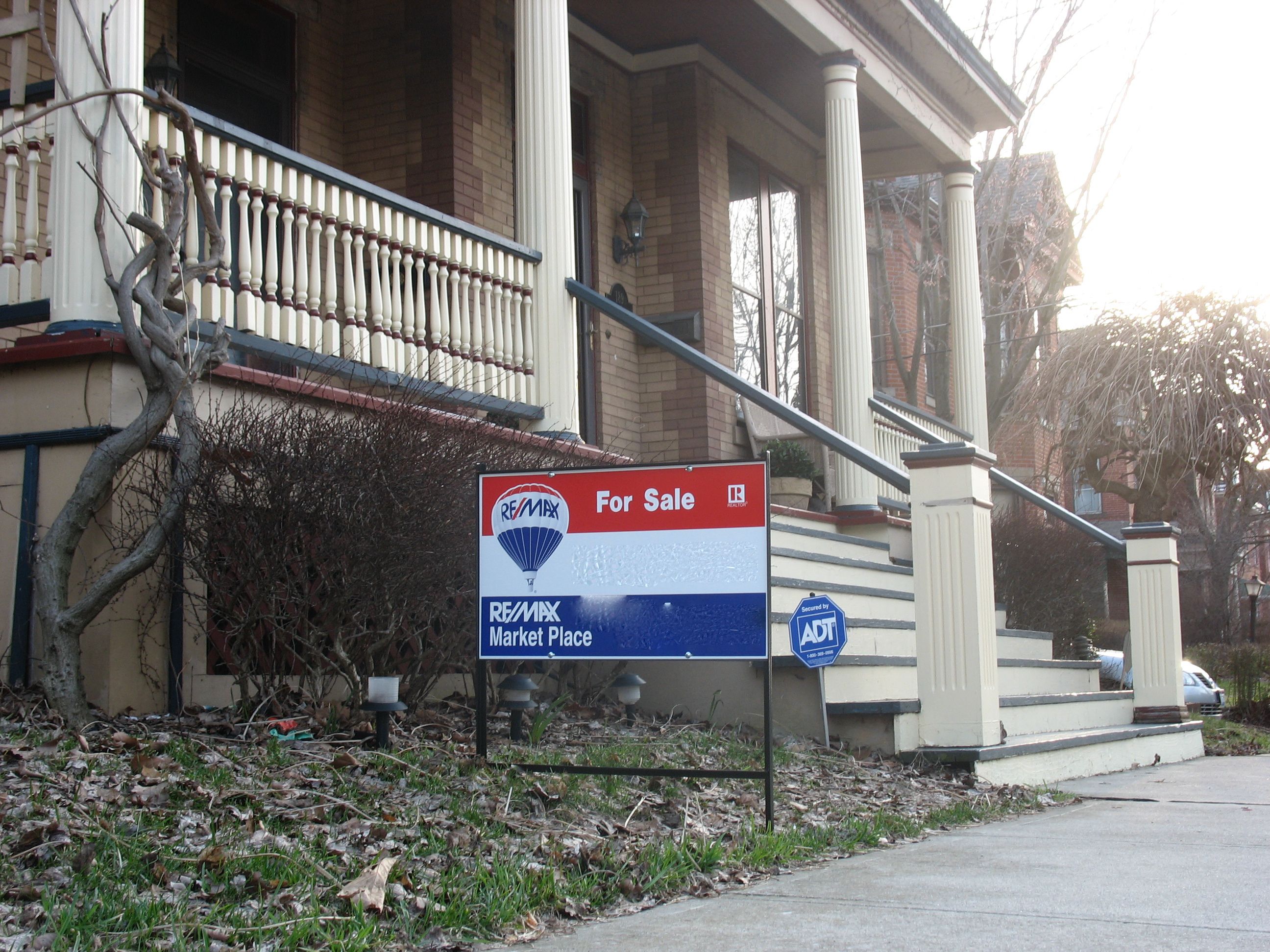 A home for sale in Columbus, OH. Picture by the author.