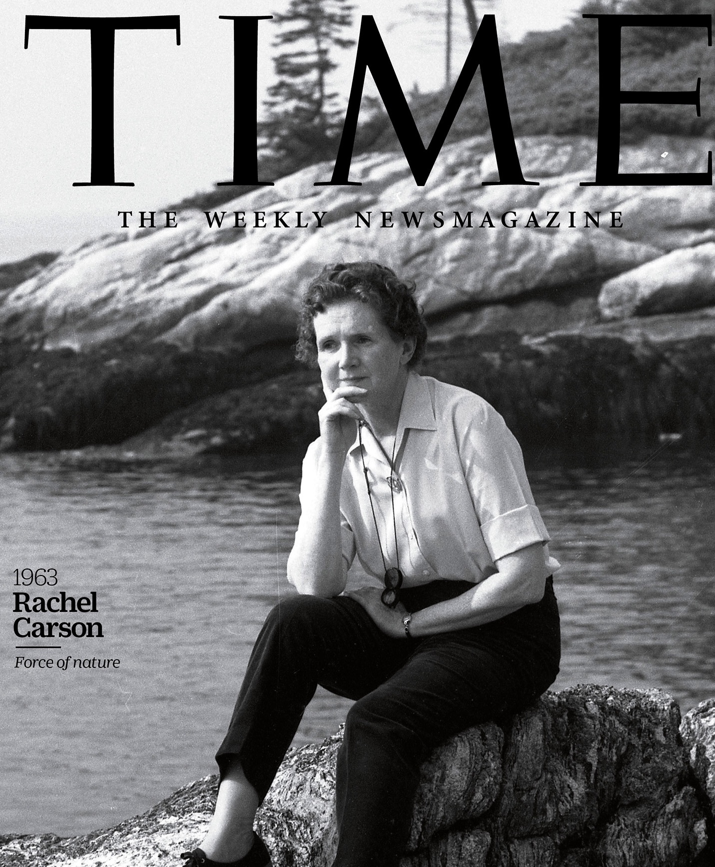 Author Rachel Carson on the cover of Time magazine 1963