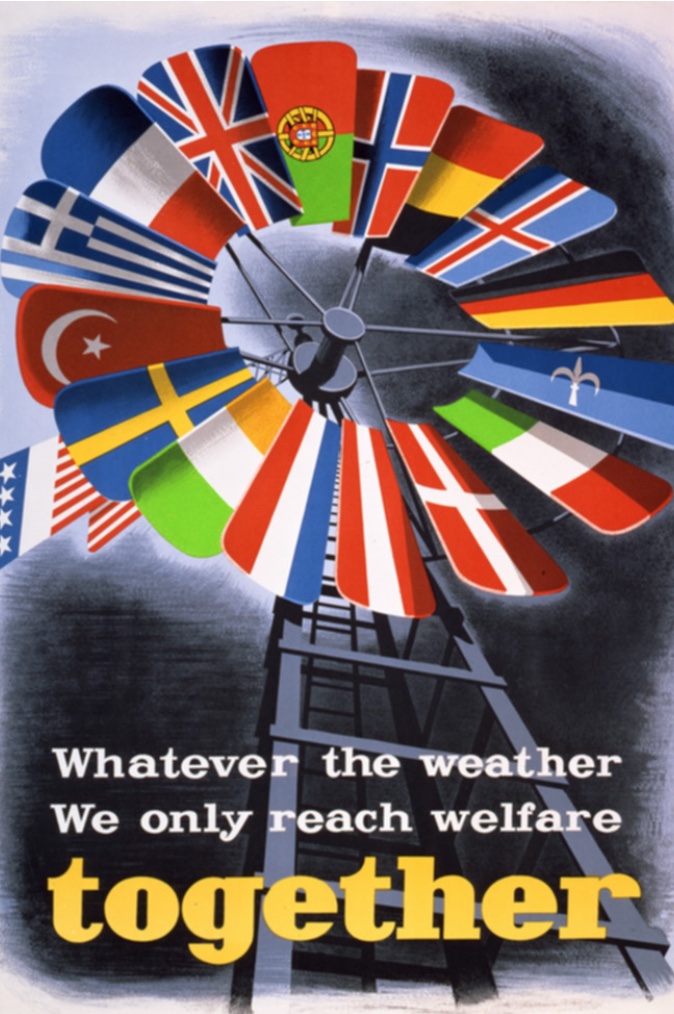 Poster for the Marshall Plan, 1950 