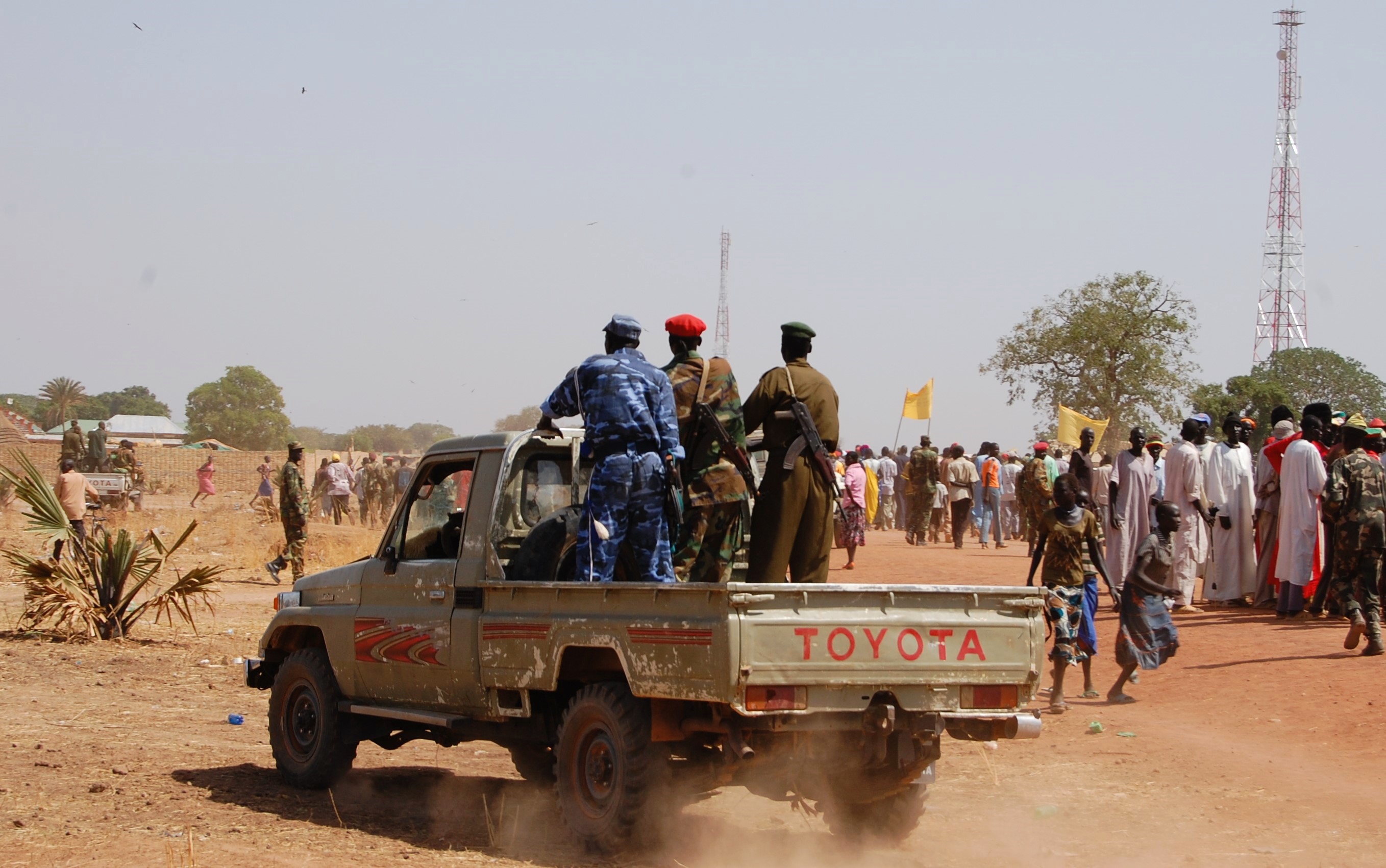  SPLM rally in Southern Sudan, 2010. (Image by U.S. Institute of Peace)