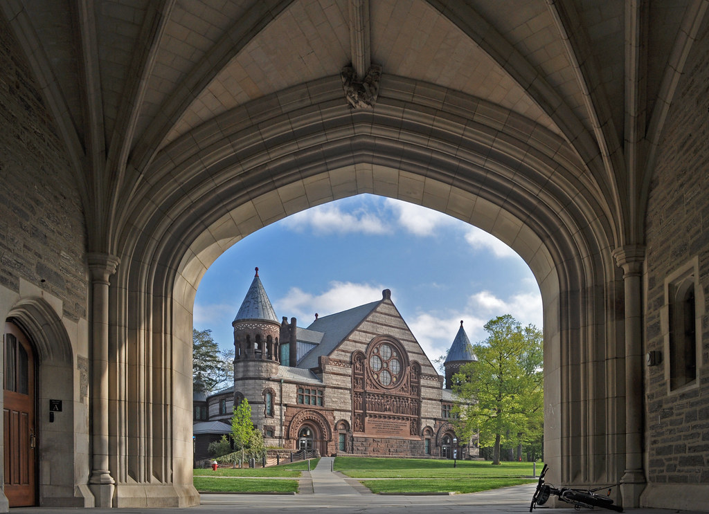 A view on Princeton University's campus.