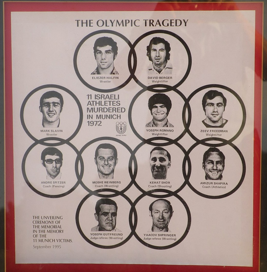 The eleven murdered Israeli athletes.