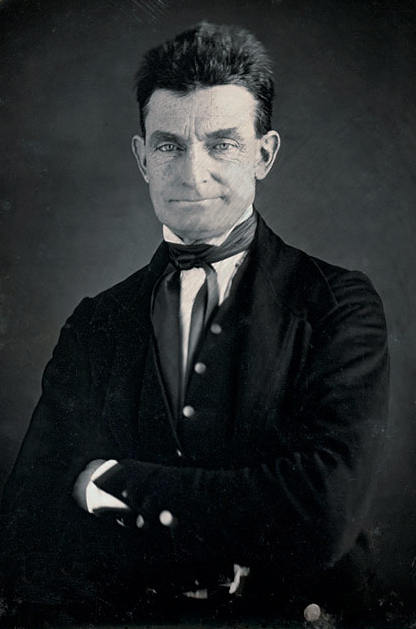 John Brown pictured in 1846, around the time he lived in Akron, Ohio.
