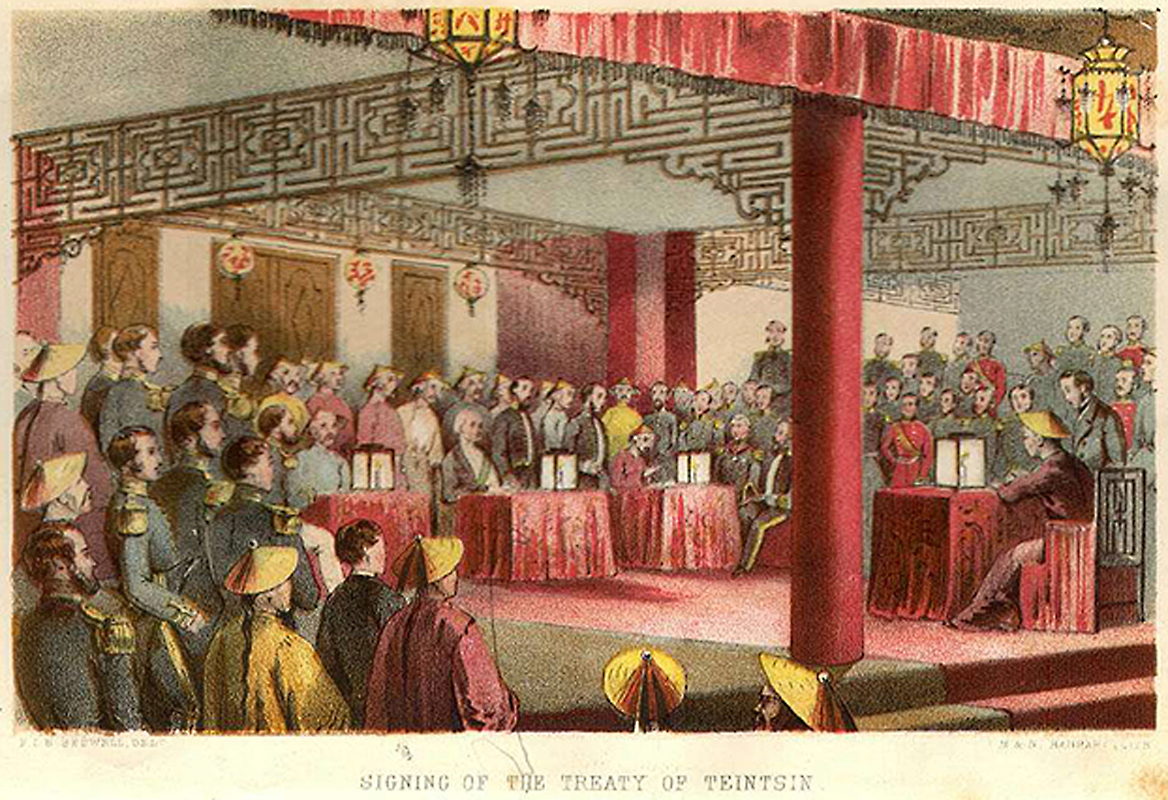 Signing of the Treaty of Tianjin