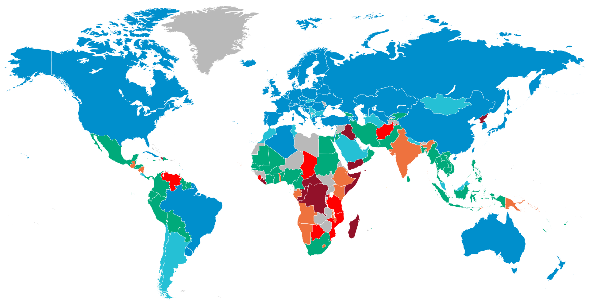 famine in the world statistics