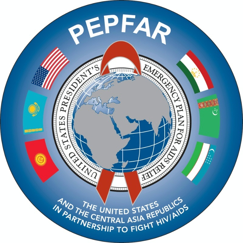The 2015 logo for the President’s Emergency Plan for AIDS Relief in the Central Asia Region.