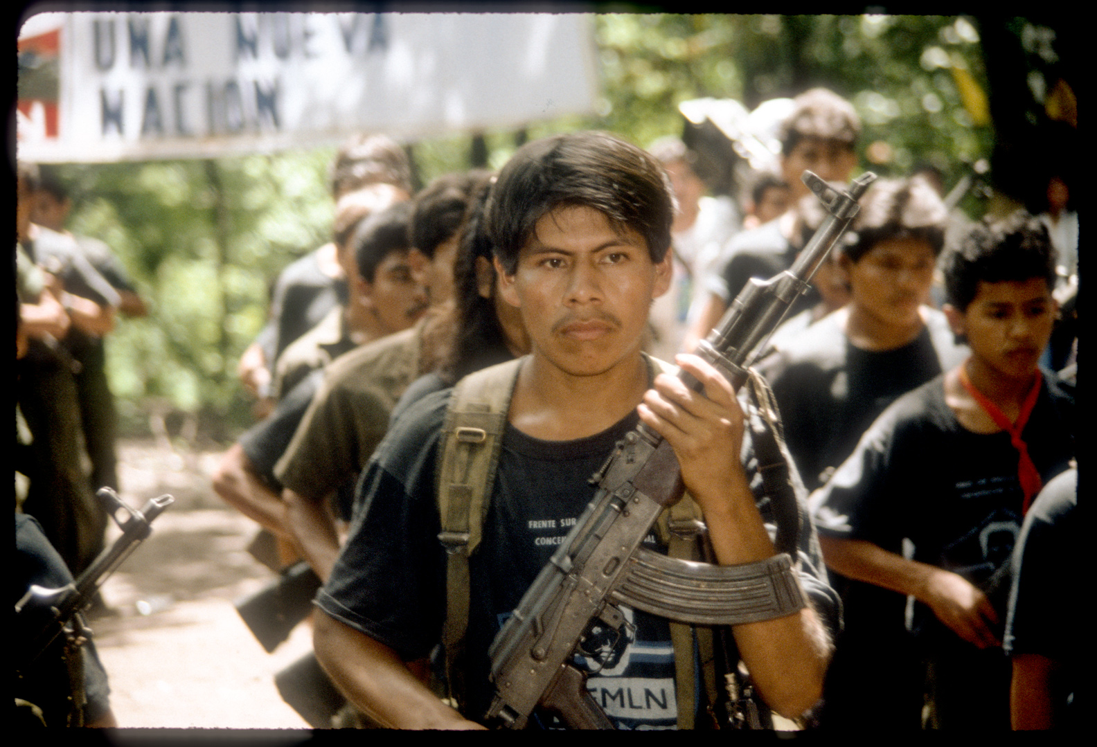 FMLN combatants, Chalatenago, El Salvador, 1992. (Image by scottmontreal)