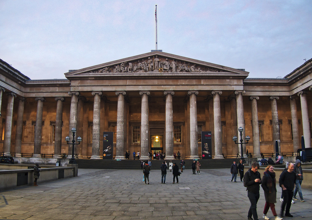 The British Museum in London boasts one of the largest collections in the world and has artifacts from nearly every continent.