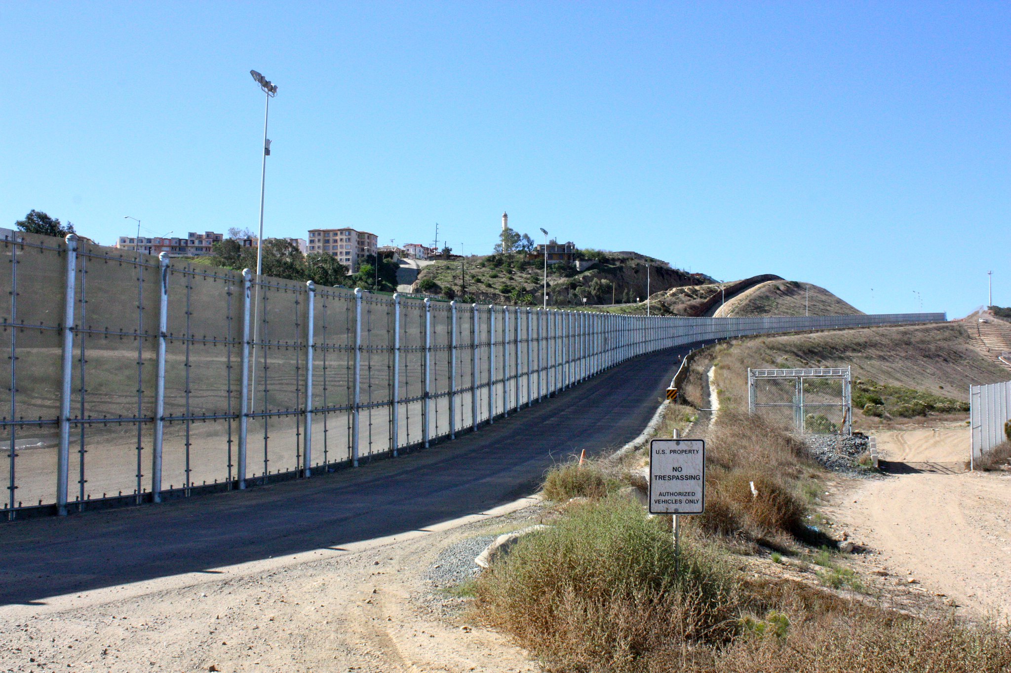 U.S.-Mexico border in San Diego, 2010.