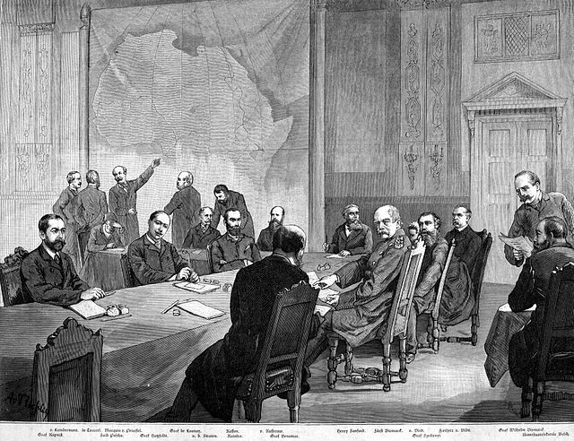 Signing the General Berlin Act at the Berlin Conference, 1884-5.
