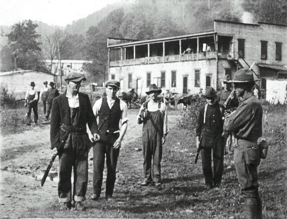 Miners after the Battle of Blair Mountain.