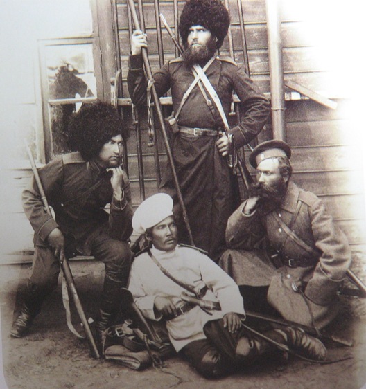 Cossack unit stationed in the borderlands of the Russian Empire.